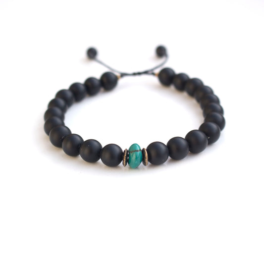 Matt Black Onyx bracelet