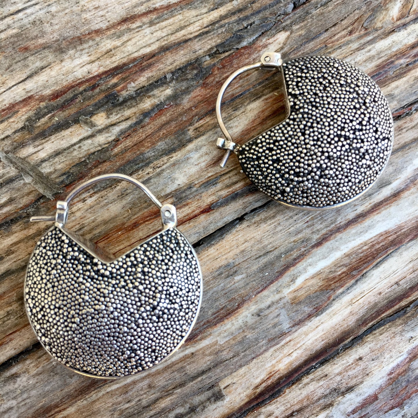 Dotted Sterling Earrings