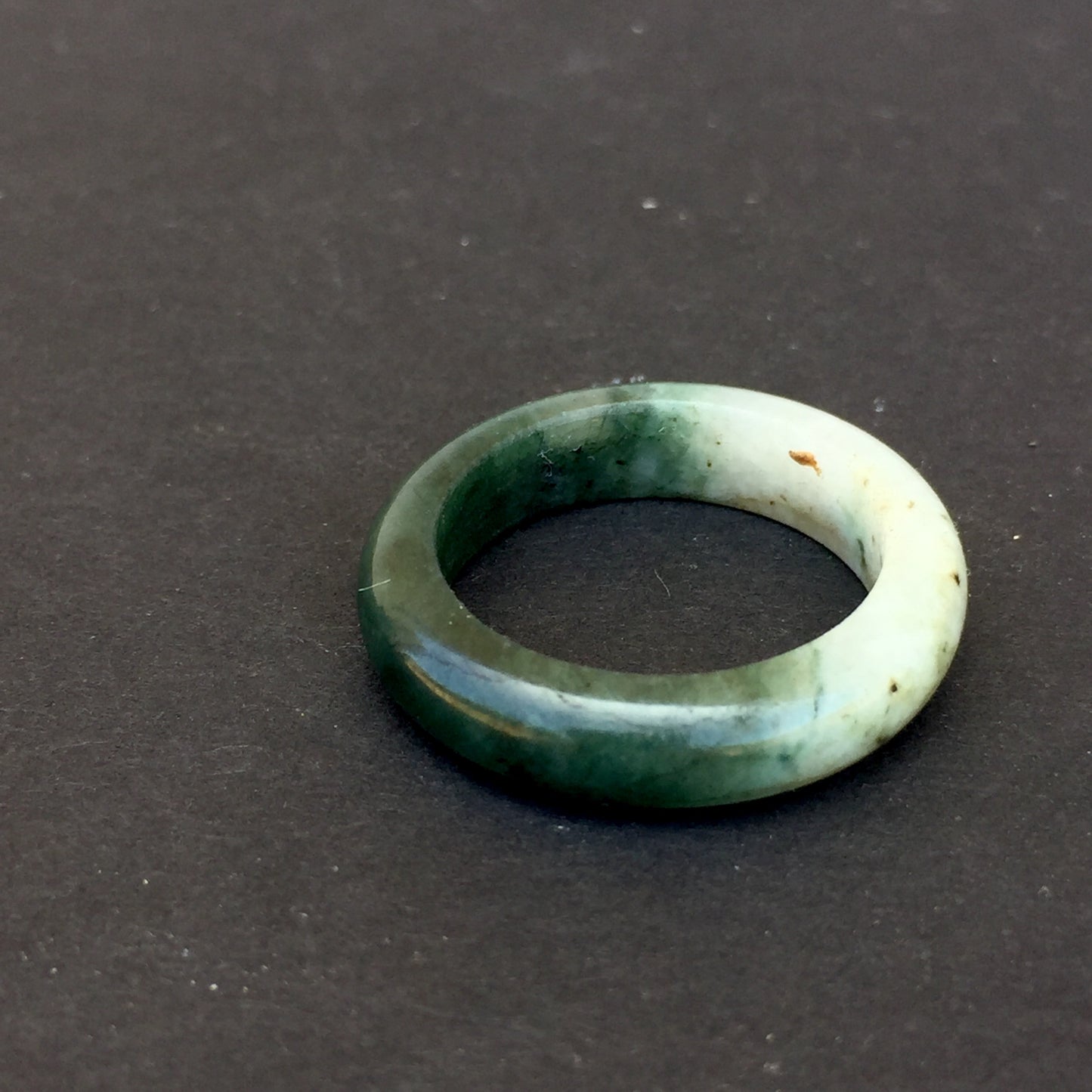 Two Toned Jade ring