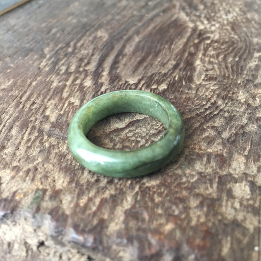 Dark Green Jade ring