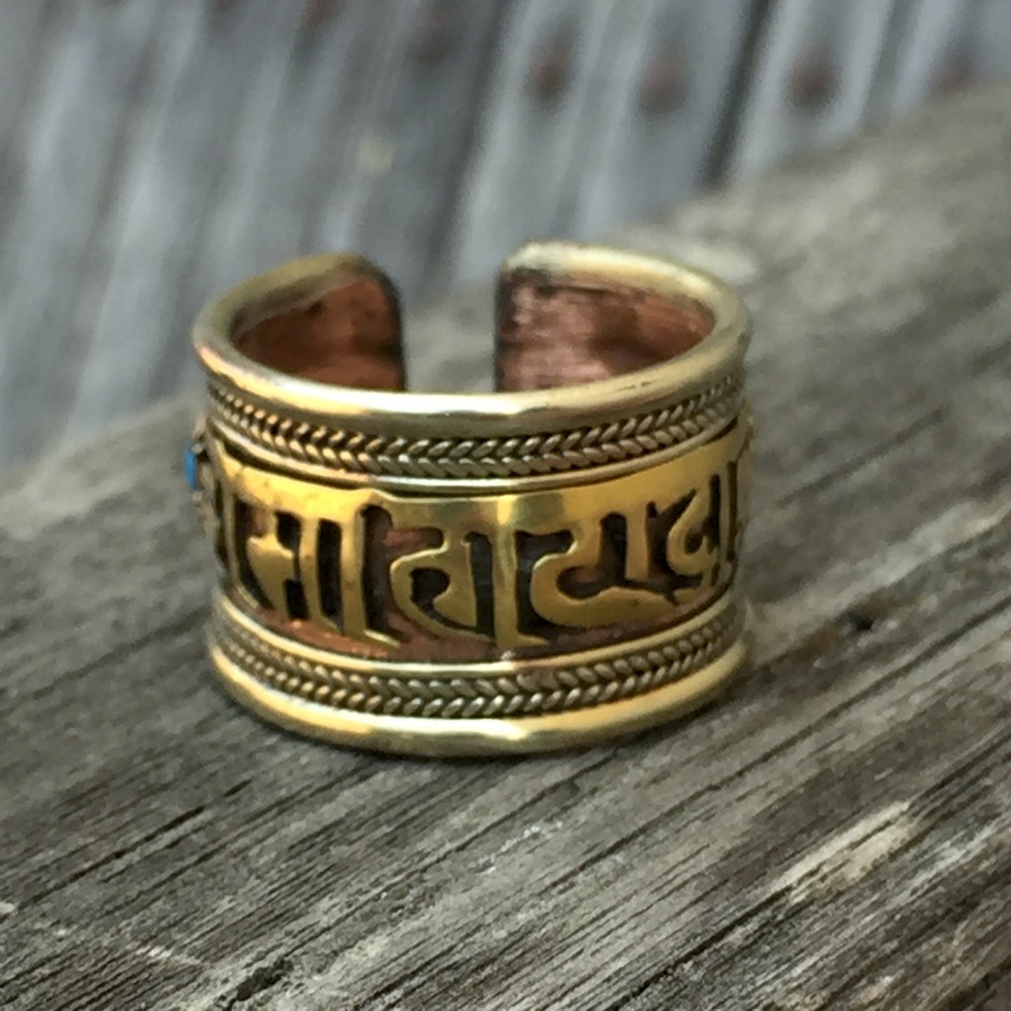 Tibetan Mantra Ring