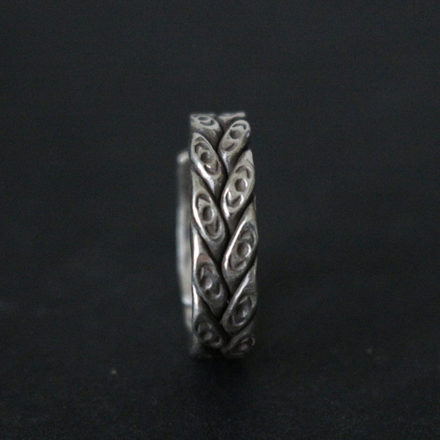 Hammered Silver Ring