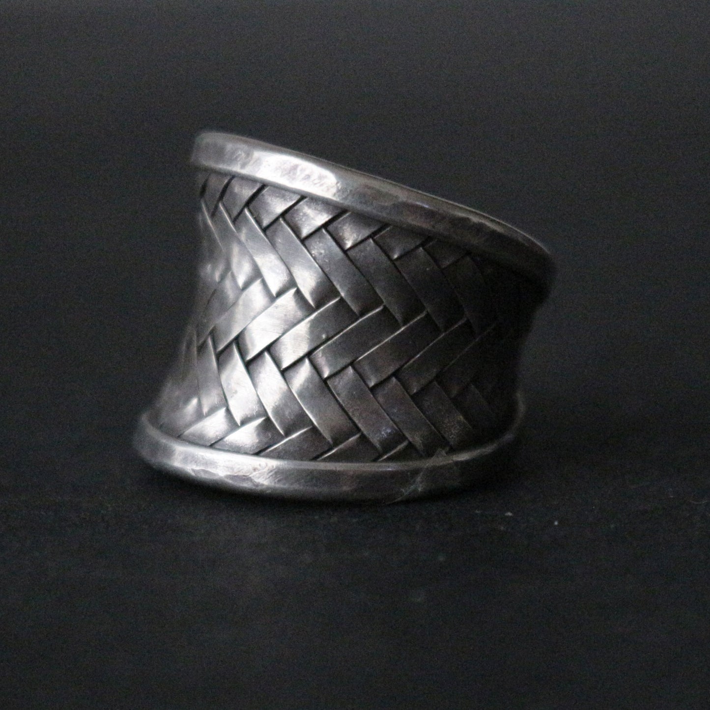 Woven Sterling Ring
