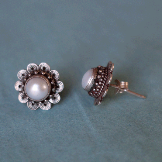 Sterling Silver Stud Earrings