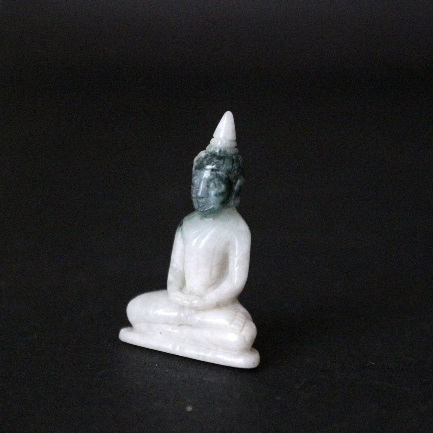Tiny Jade Buddha Statue