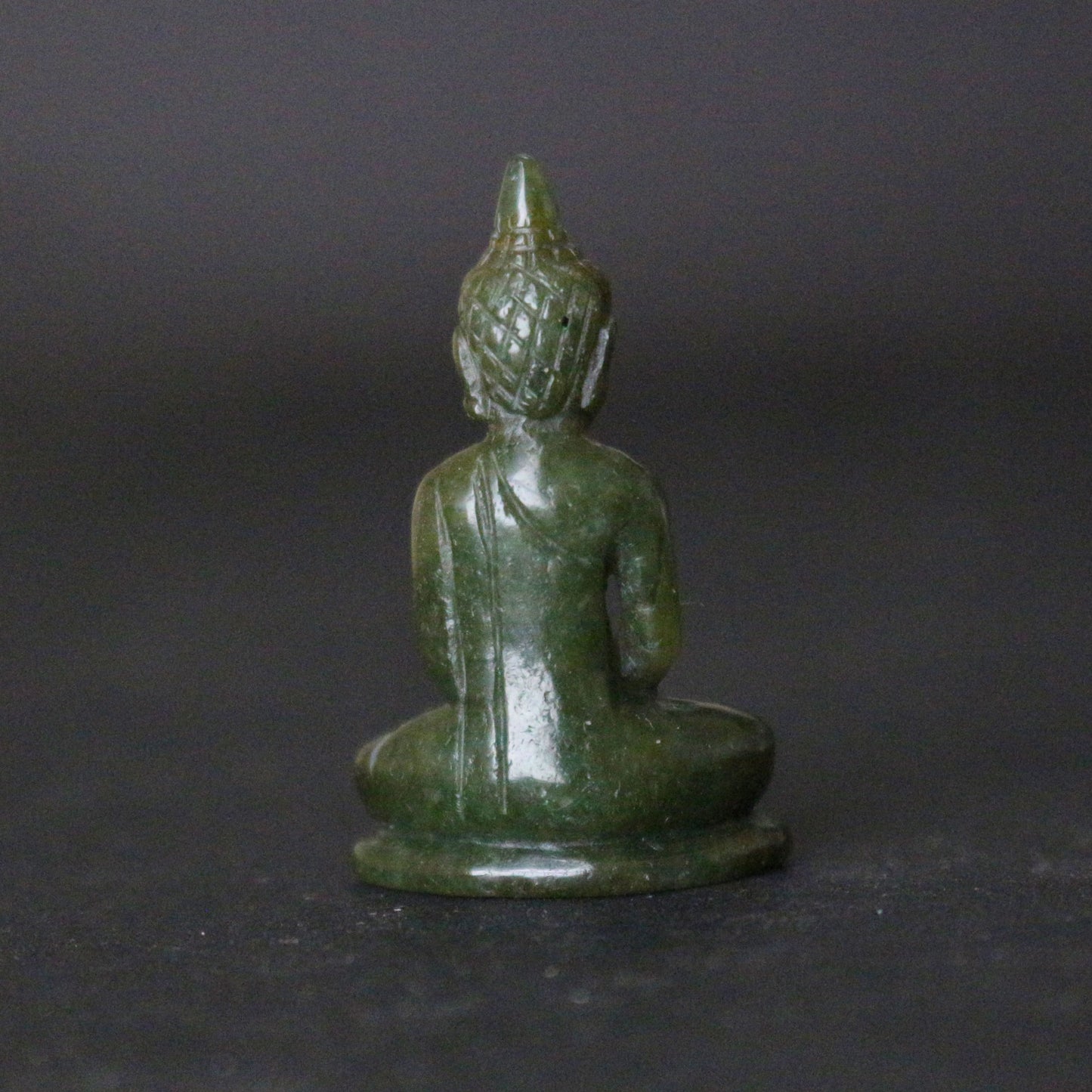 Green Jade Buddha Statue