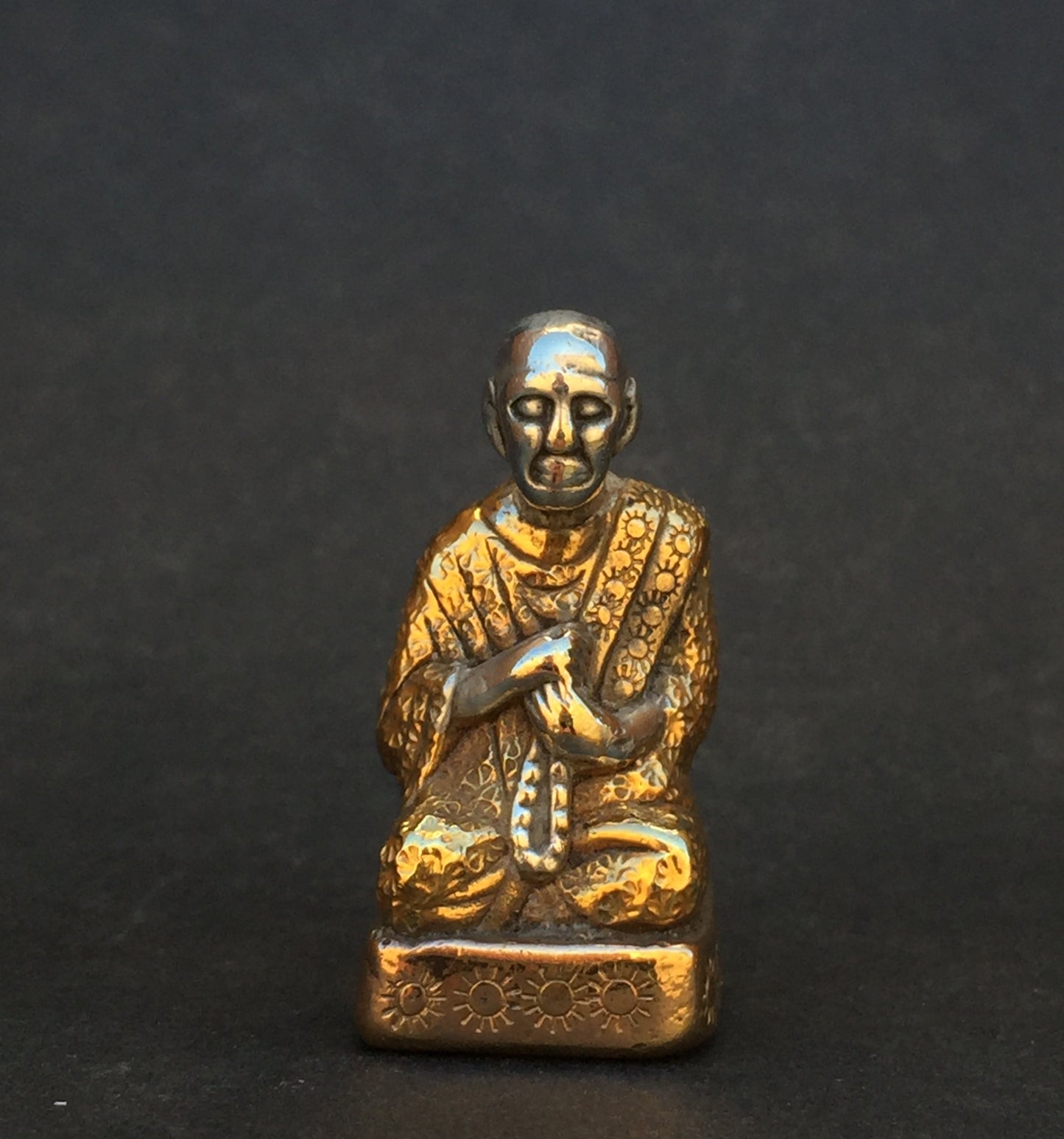 A Monk Statue