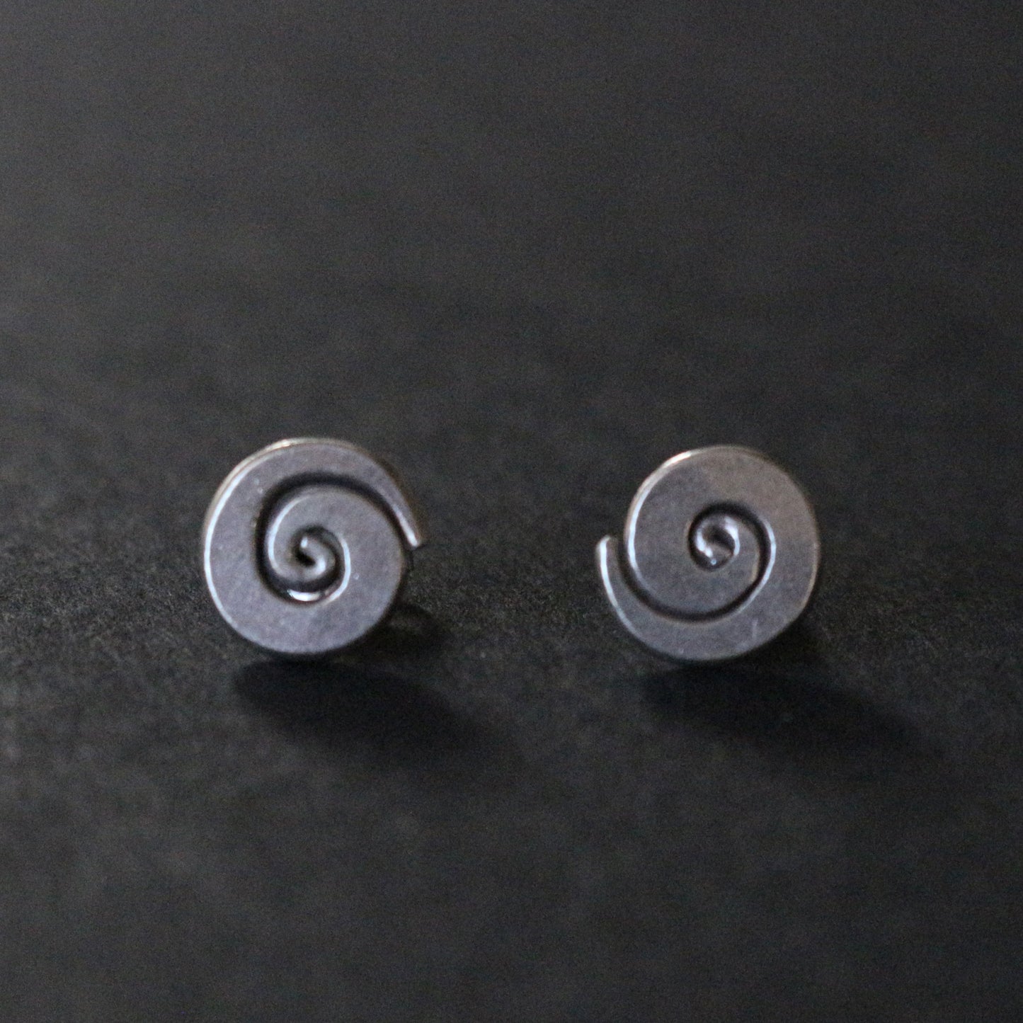 Spiral Stud Earrings