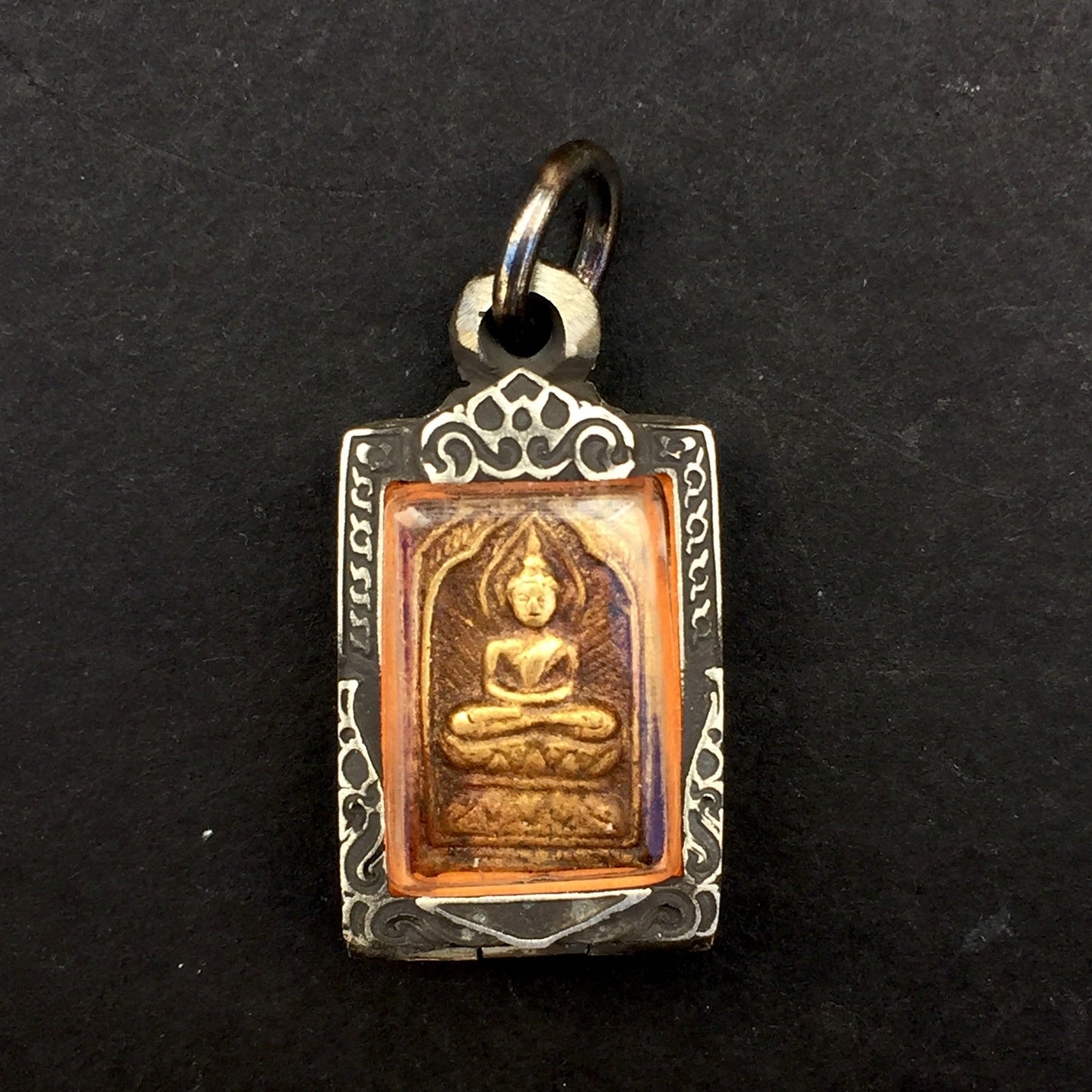 Meditating Buddha Amulet Locket