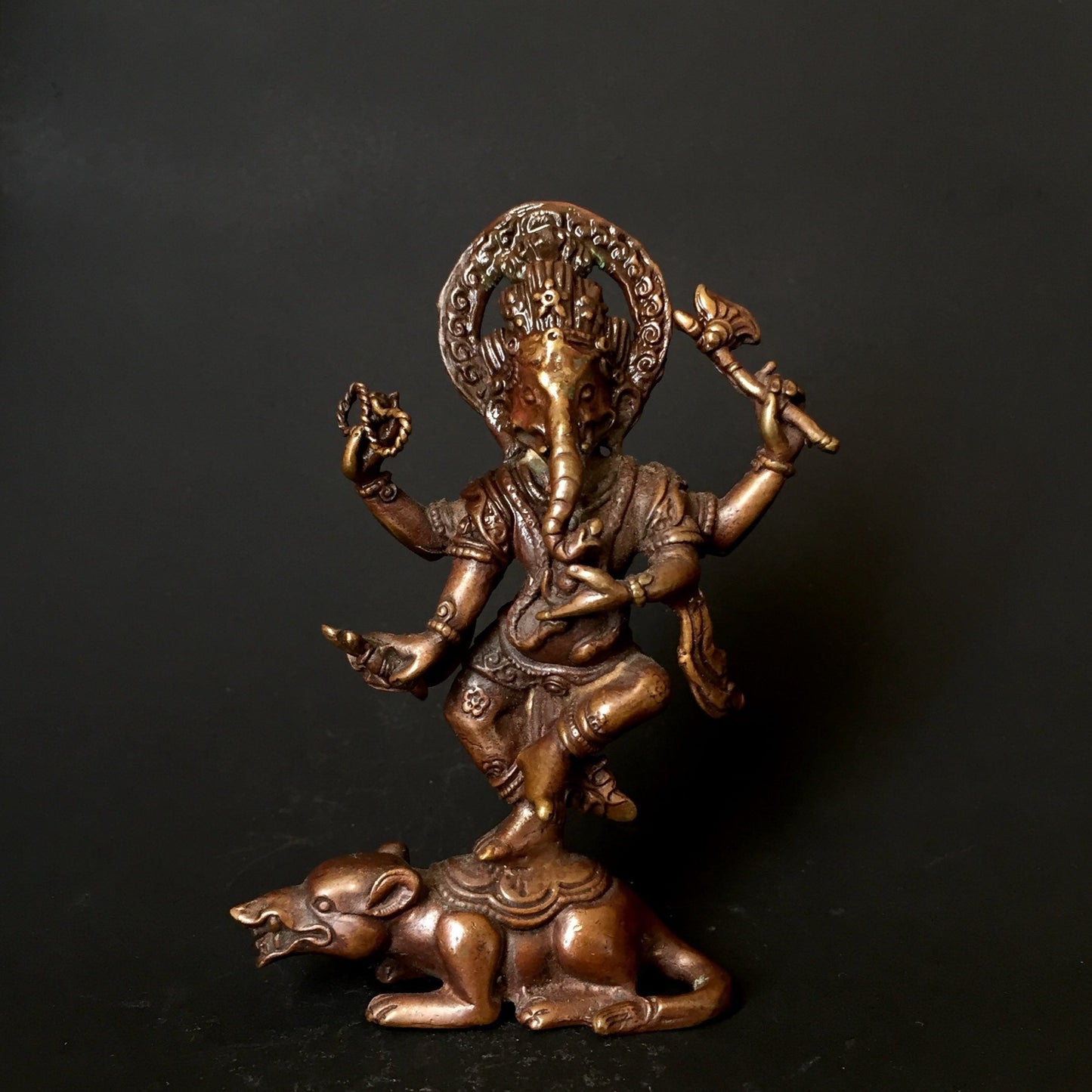 Copper Ganesha Statue
