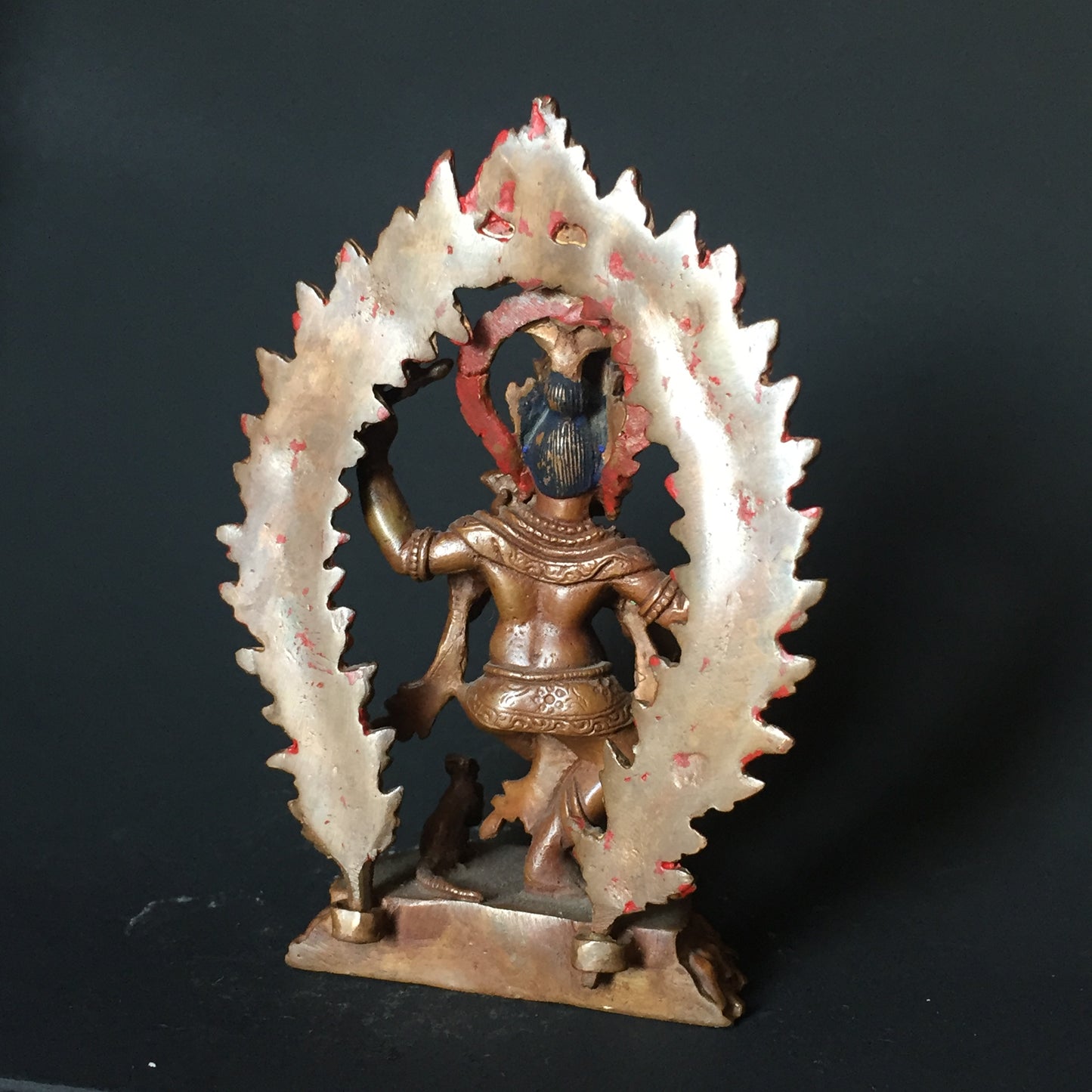 Dancing Ganesha with Flaming Aureole