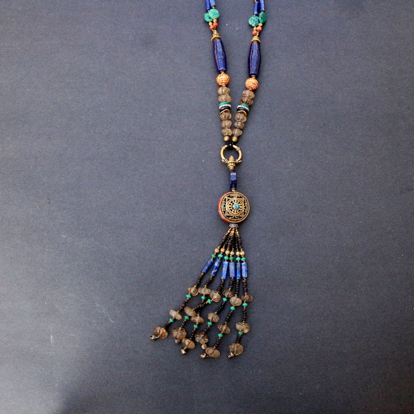 Mandala Long Necklace