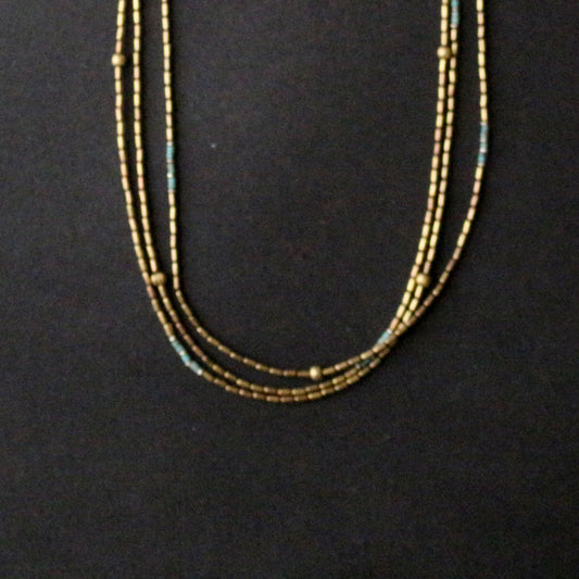 Single Strand Long Necklace