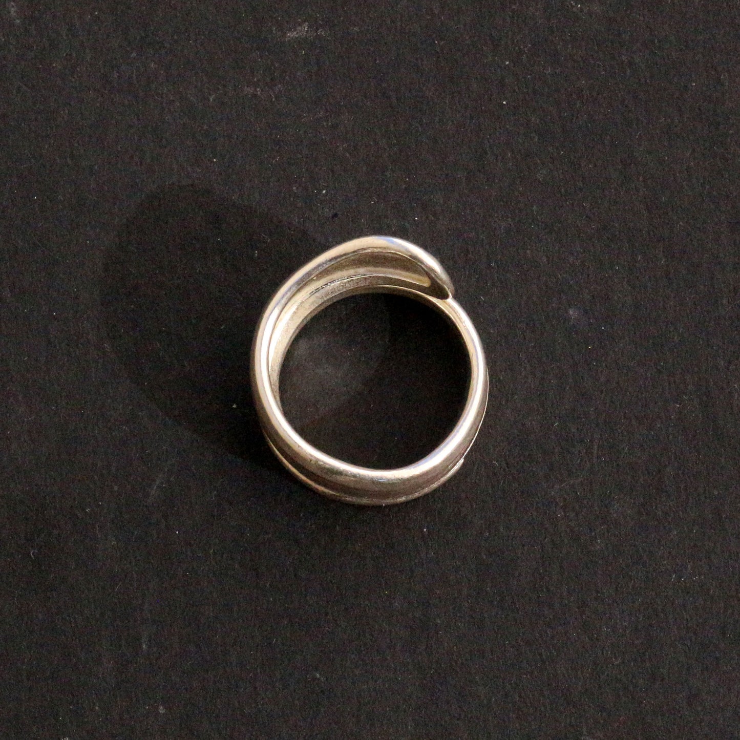 Spiral Silver Ring