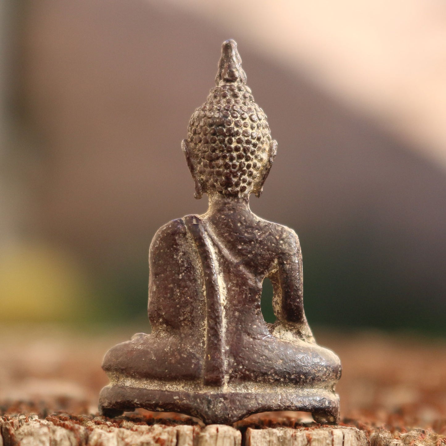 Tiny Meditating Buddha Statue