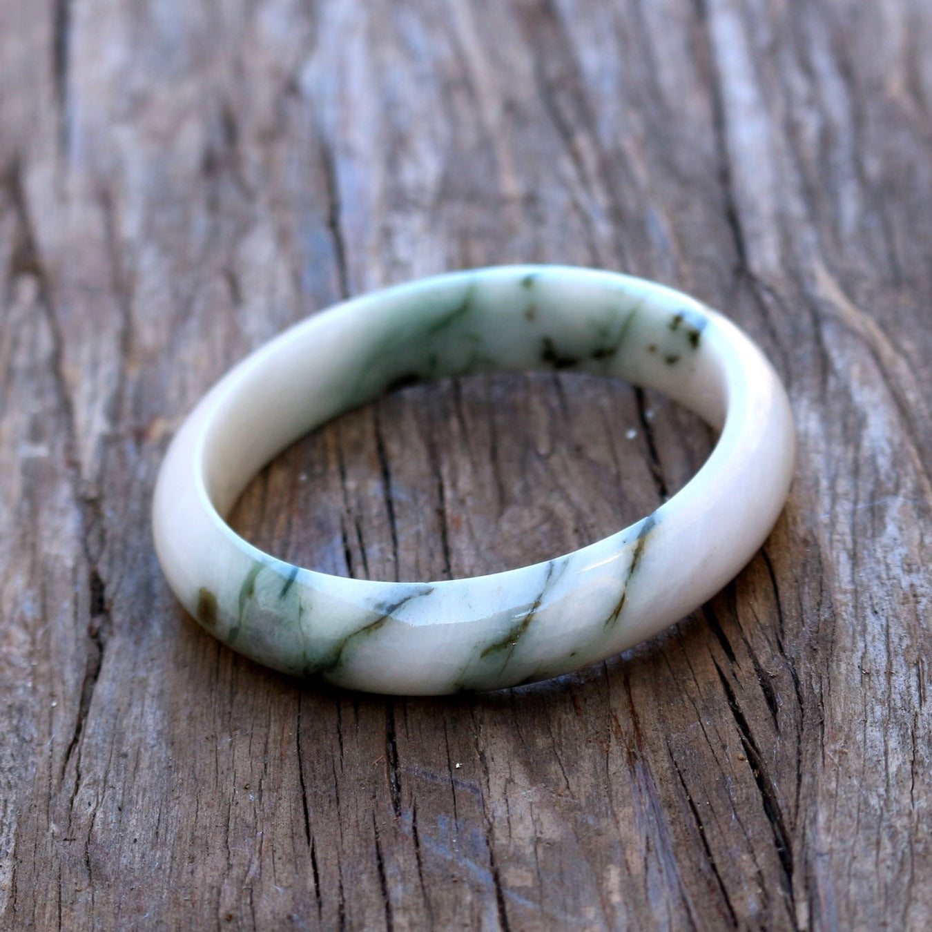 Green Jade Bangle