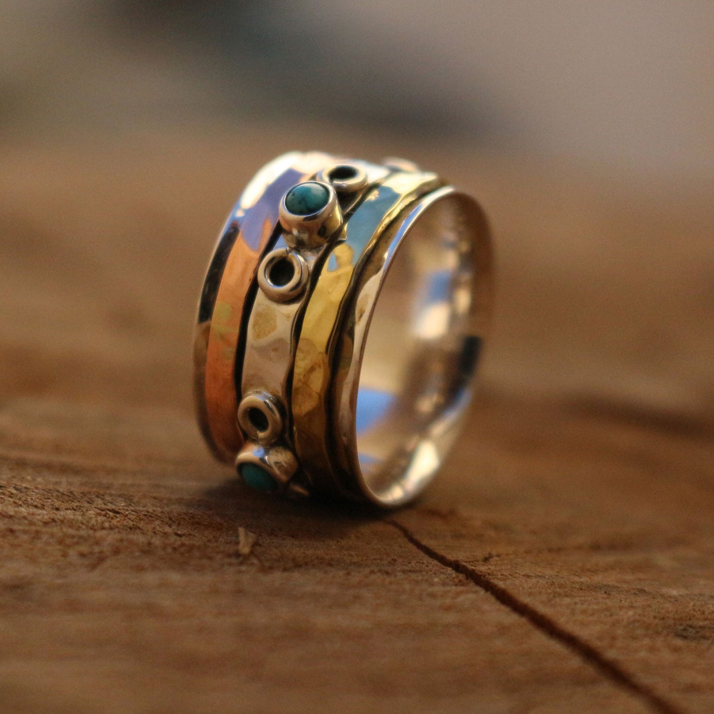 Sterling Spinner Ring