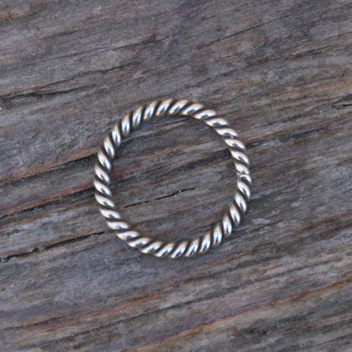 Twisted Wire Sterling Ring