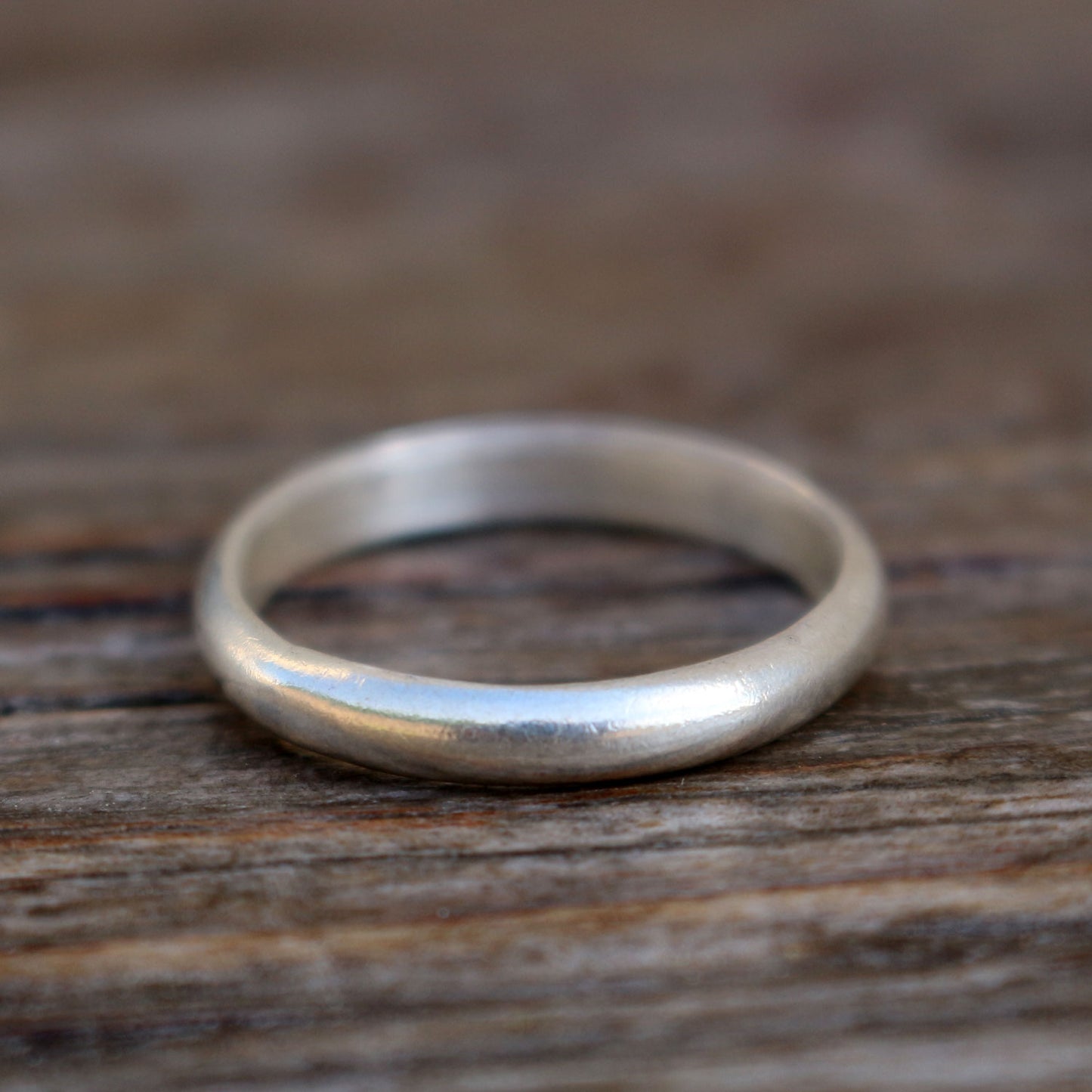 Simple Sterling Silver Band Ring