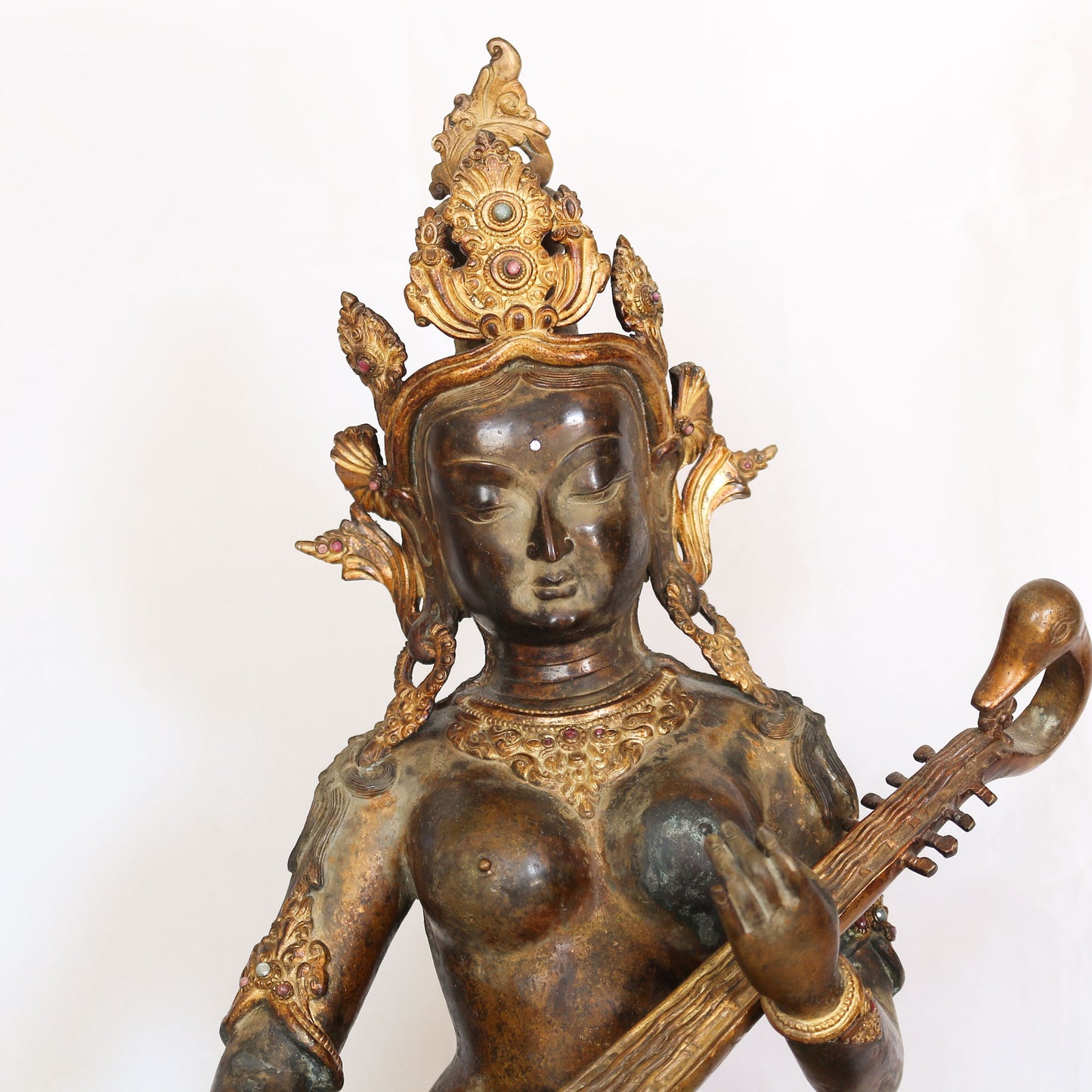 Saraswati Goddess statue