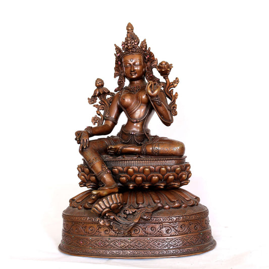 Green Tara Statue