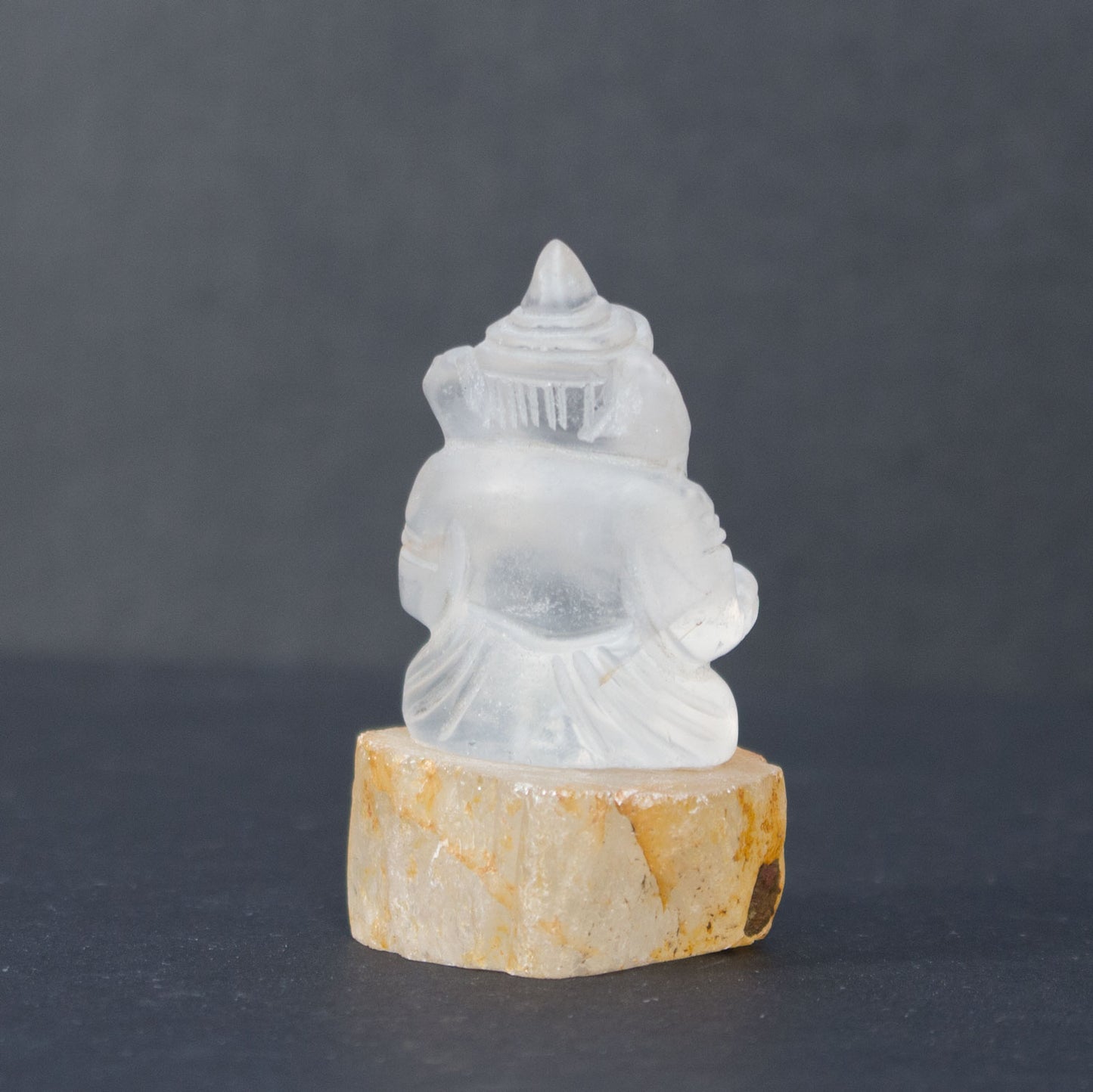 Clear quartz Ganesha