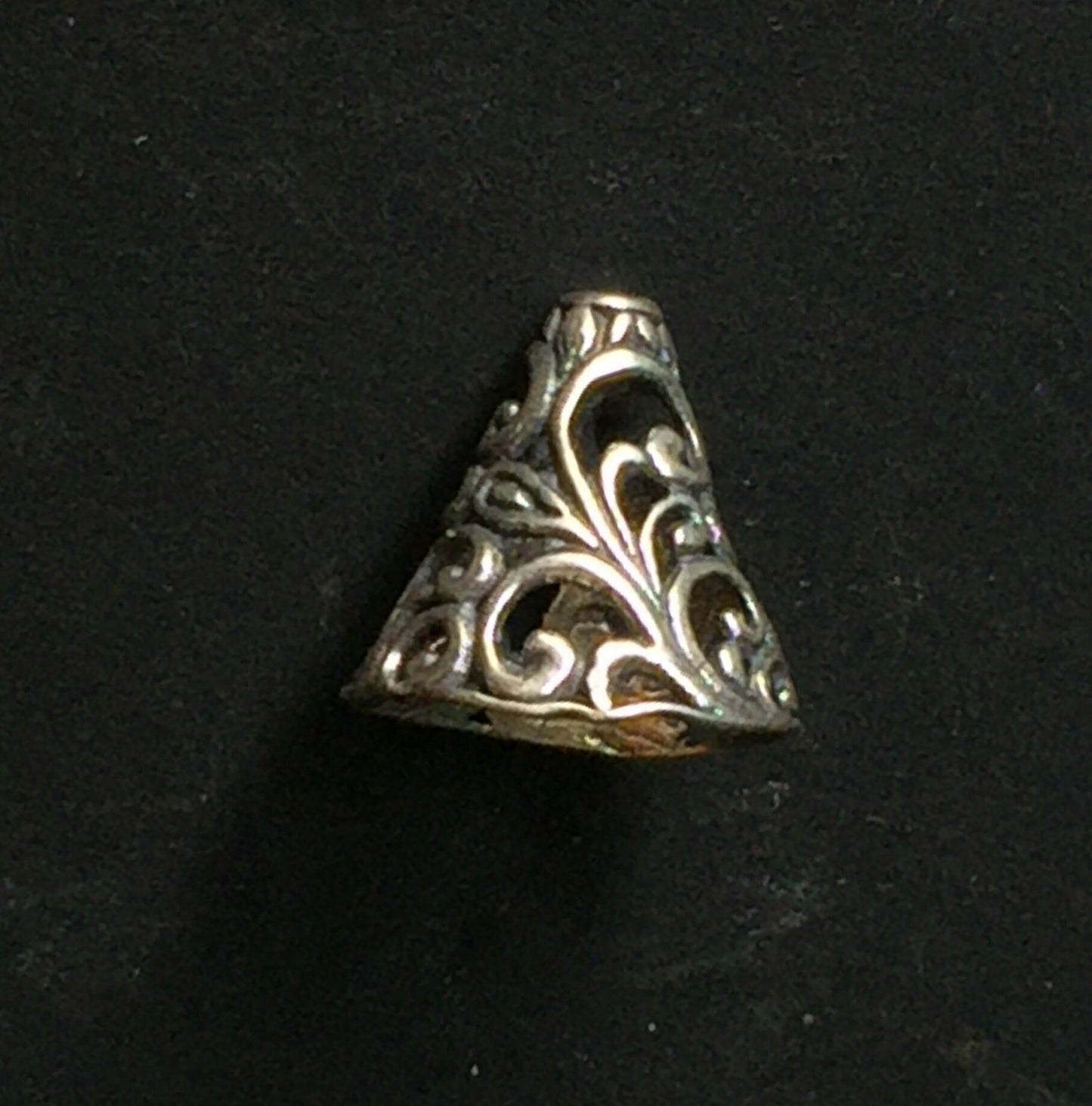 Sterling Silver Bali Caps