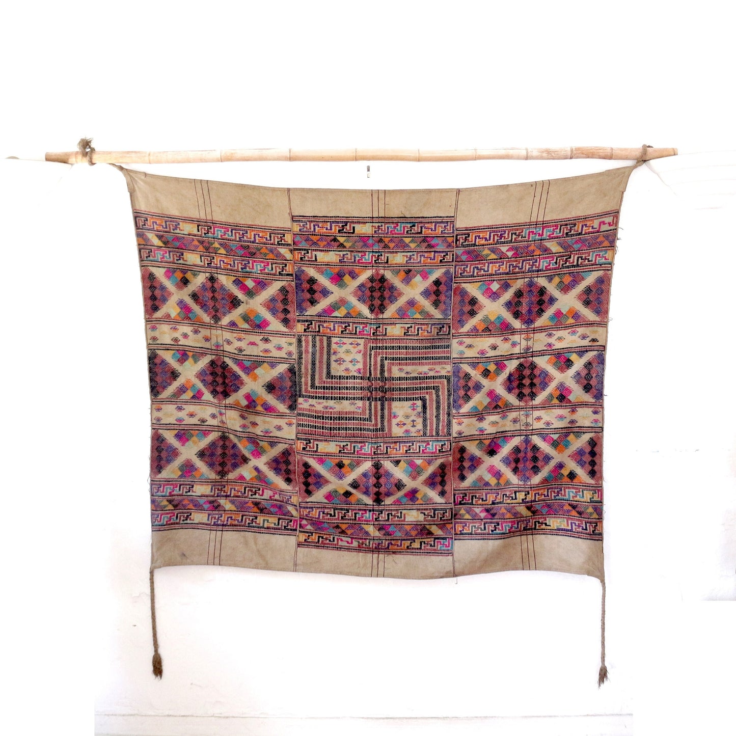 Vintage Bhutanese Wrapping Cloth | Bhundi