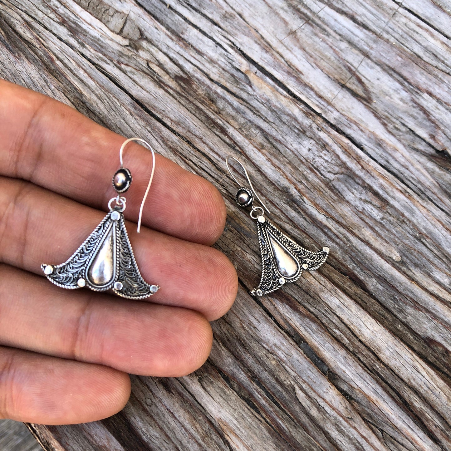 Silver Dangle Earring