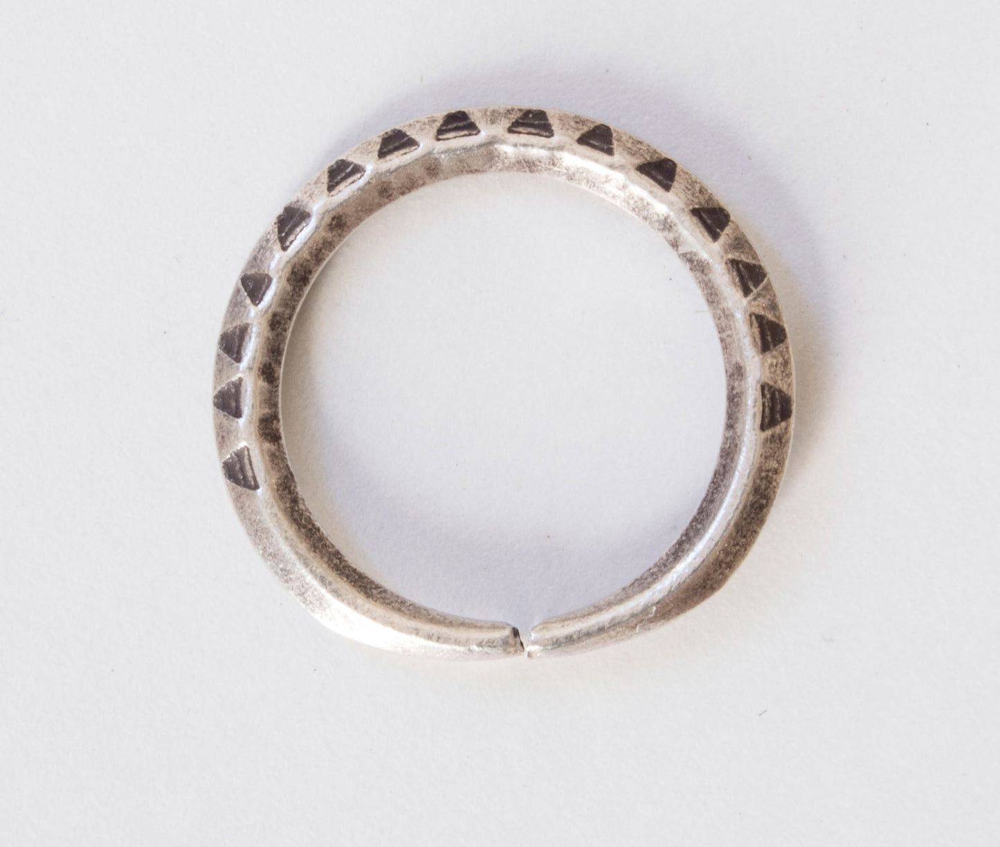 Stamped Sterling ring